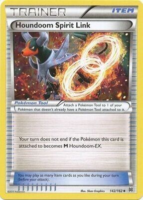 Houndoom Spirit Link - 142/162 - Uncommon
XY: Breakthrough Singles