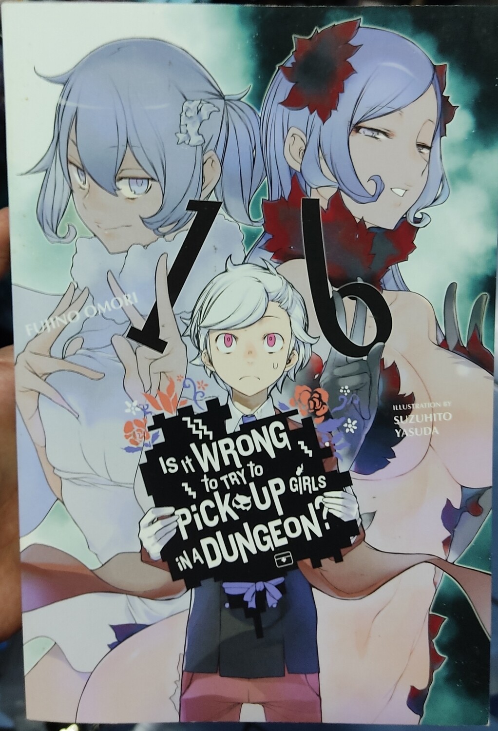 BA19 it is Wrong to try to pick up girls in a dungeon Novela Volumen 16 Ingles