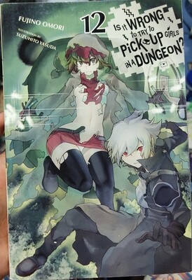 BA19 It is Wrong to try to pick up girls in a dungeon Novela Volumen 12 Ingles