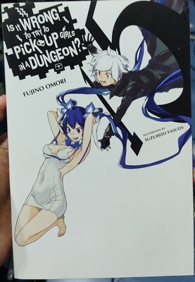 BA19 it is Wrong to try to pick up girls in a dungeon Novela Volumen 15 Ingles