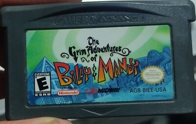 SJ Billy Mandy Game Boy Advance Cartucho