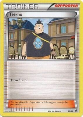 Tierno - 39/39 XY Kalos Starter Sets