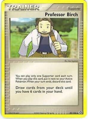 Professor Birch - 82/106 - Uncommon
Ex Emerald Singles