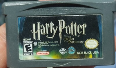 SJ Harry Potter and the Order of the Phoenix Nintendo Game Boy Advance Cartucho