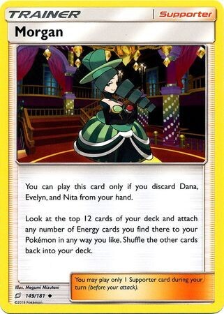 Morgan - 149/181 - Uncommon
Sun &amp; Moon: Team Up Singles