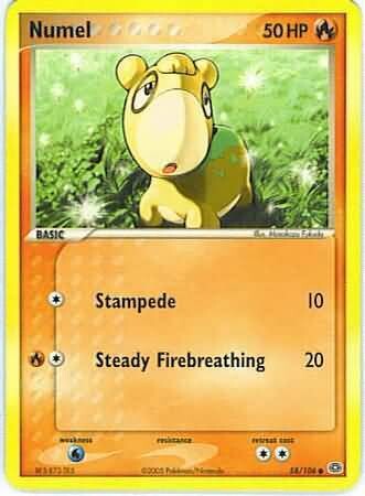 Numel - 58/106 - Common
Ex Emerald Singles(Español)