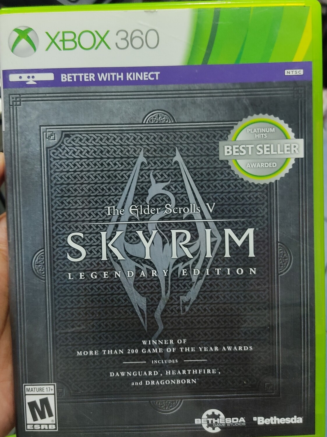 SJ The Elder Scrolls V Skyrim Legendary Edition Xbox 360 Usado Completo