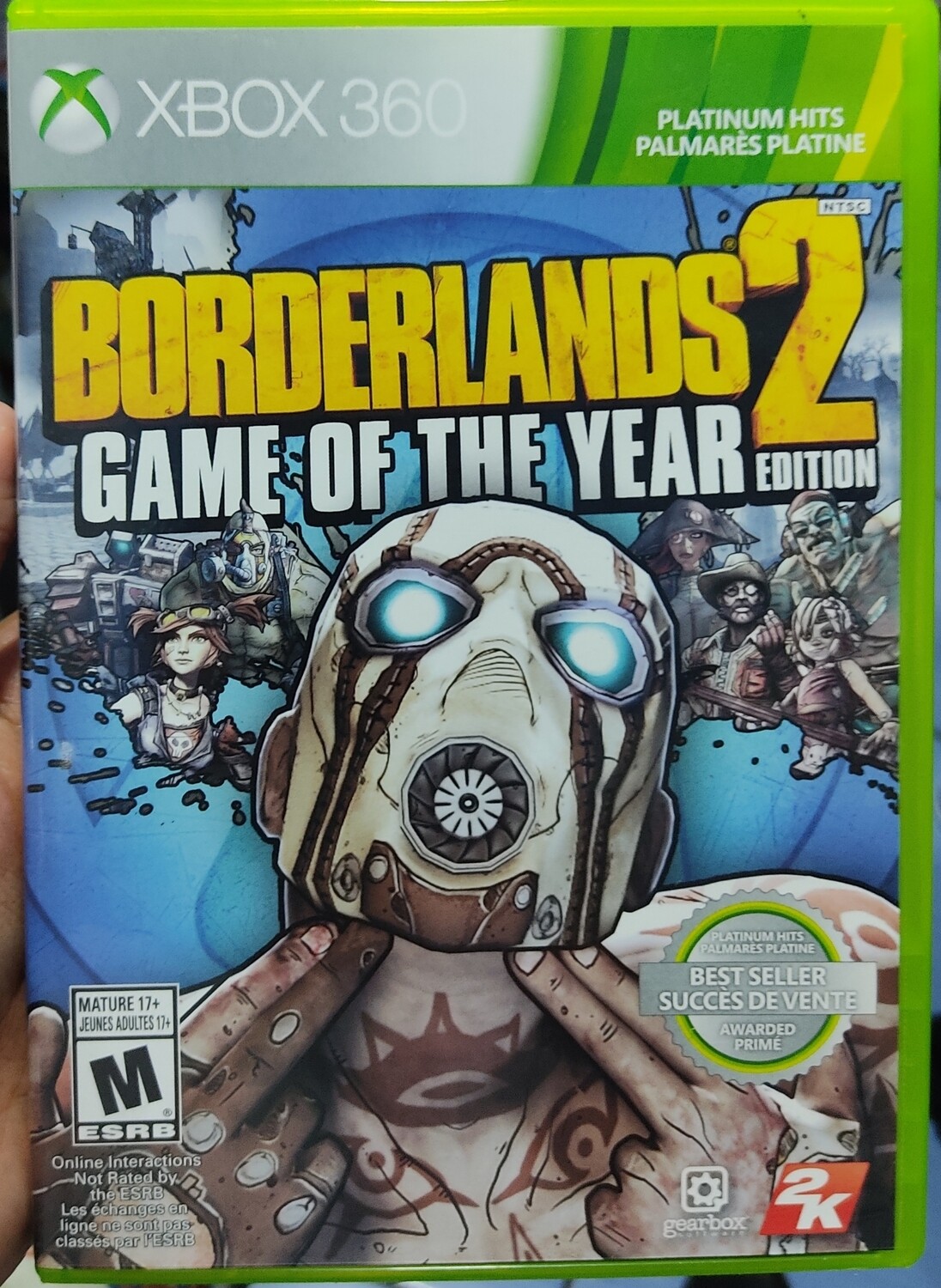 SJ Borderlands 2 Game of the Year Xbox 360 Usado Completo