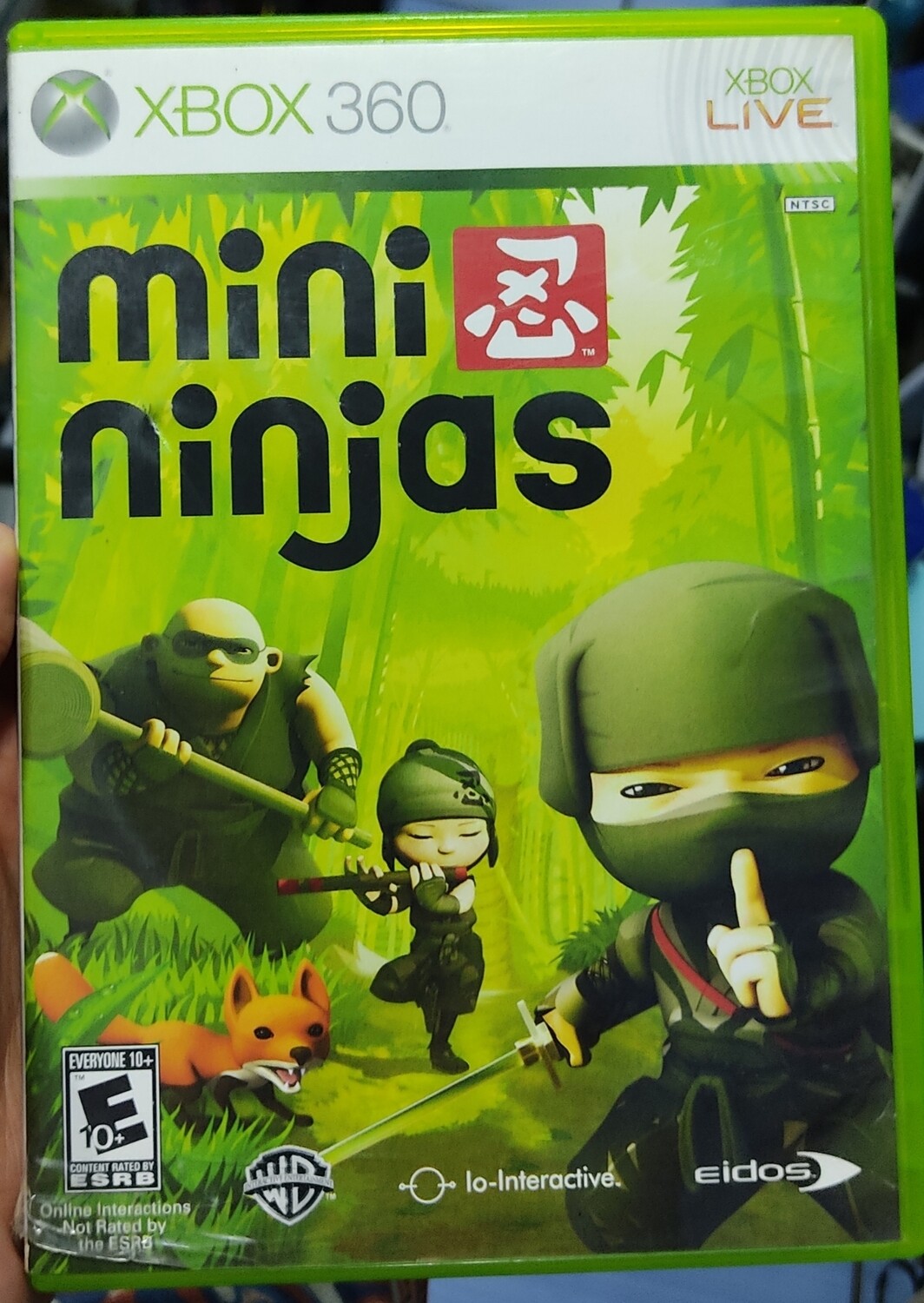 SJ Mini Ninjas Xbox 360 Usado Completo