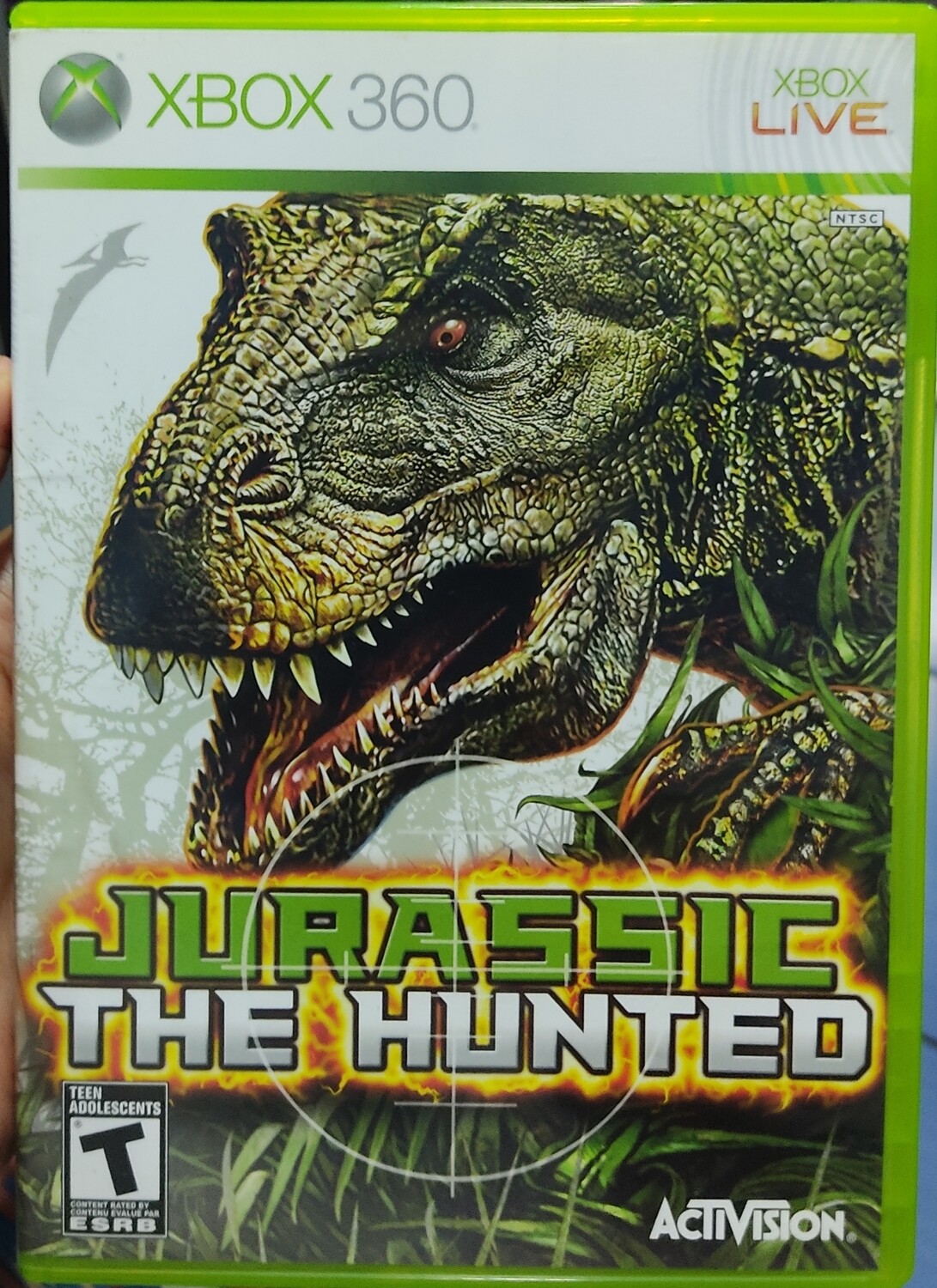 SJ Jurassic Park The Hunted Xbox 360 Usado Completo
