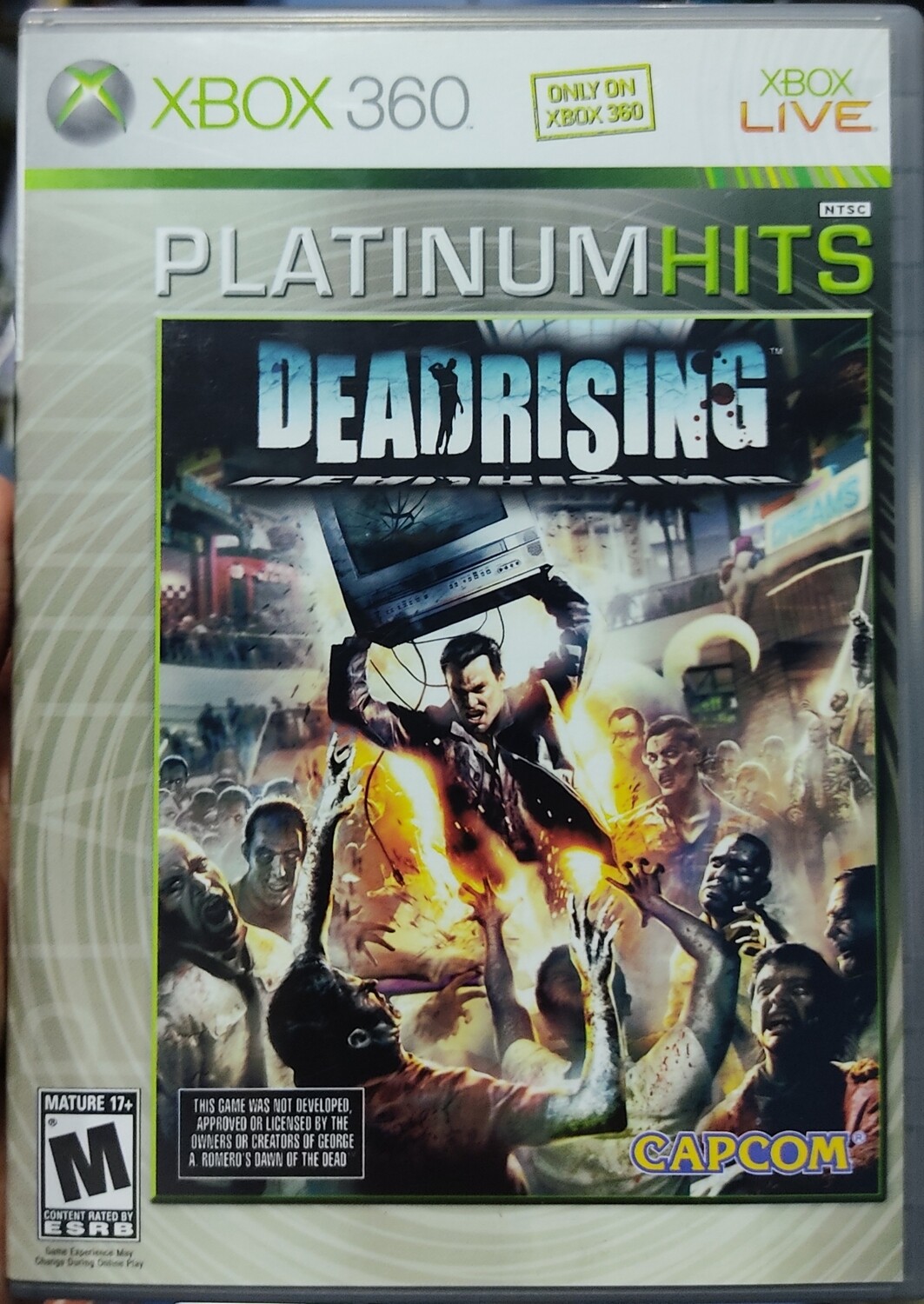 SJ Dead Rising Platinum Hits Xbox 360 Usado Completo