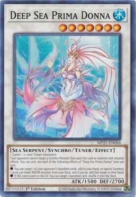 Deep Sea Prima Donna - MP21-EN066 - Common 1st Edition 2021 Mega-Tin: Ancient Battles 1st Edition Singles (espanol)