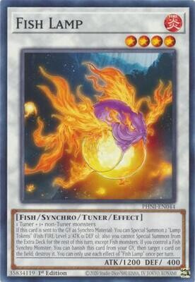 Fish Lamp - PHNI-EN044 - Common 1st Edition Phantom Nightmare 1st Edition Singles -español-