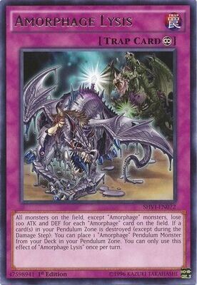 Amorphage Lysis - SHVI-EN072 - Rare 1st Edition Shining Victories 1st Edition Singles