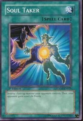 Soul Taker - SDZW-EN029 - Common 1st Edition Structure Deck: Zombie World 1st Edition Singles