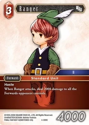GA Ranger - Opus IV (OP4)
Opus IV Final Fantasy TCG