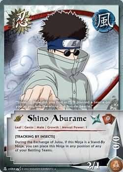 Shino Aburame - N-US064 - Uncommon Naruto: Battle of Destiny