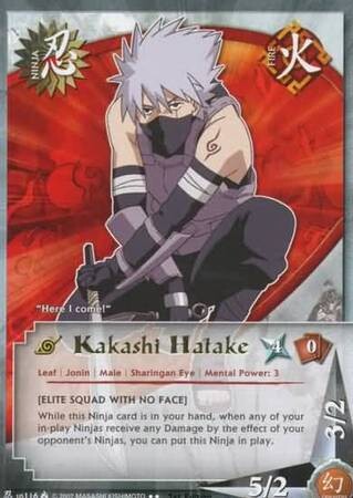 Kakashi Hatake - us116 - Rare
Naruto: Lineage of the Legends