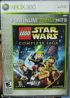 SJ Lego Star Wars The Complete Saga Xbox 360 Usado Completo