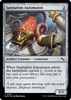 Sanitation Automaton 0256 - Murders at Karlov Manor (MKM)