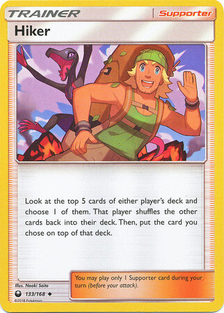 Hiker - 133/168 - Uncommon Sun &amp; Moon: Celestial Storm Singles