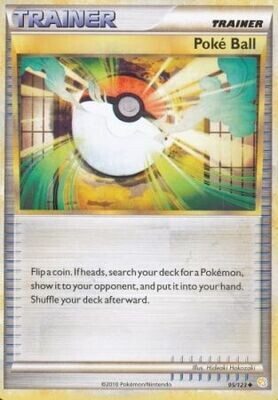 Poke Ball - 95/123 - Uncommon Heart Gold Soul Silver (Base Set) Singles