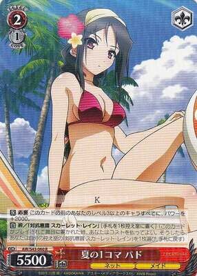 SH Weiss Schwarz)
Pad, A Slice of Summer Life / 夏の1コマ パド AW/S43-060 R Accel World