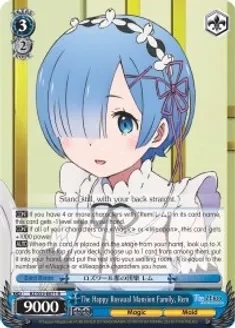 SH The Happy Roswaal Mansion Family, Rem - Re:ZERO Vol.2 (RZ/S55)
Re ZERO Vol.2