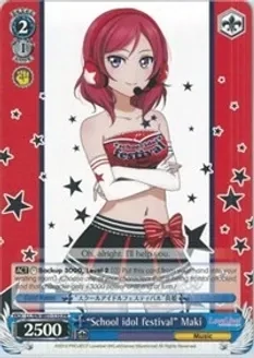 SH &quot;School idol festival&quot; Maki - Love Live! DX (LL/EN-W01)
Love Live! DX