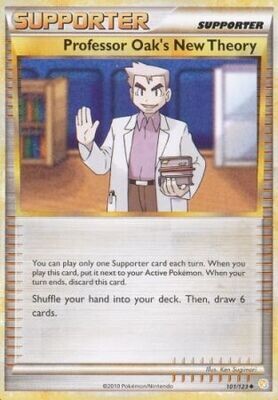 Professor Oak&#39;s New Theory - 101/123 - Uncommon
Heart Gold Soul Silver (Base Set) Singles