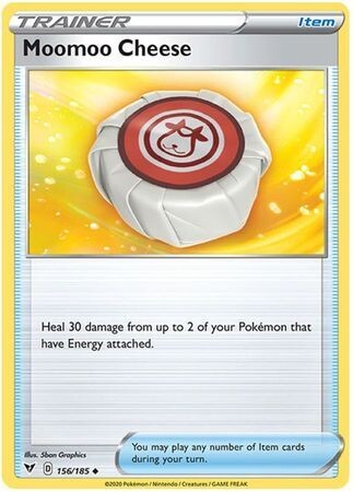 Moomoo Cheese - 156/185 - Uncommon Sword &amp; Shield: Vivid Voltage Singles