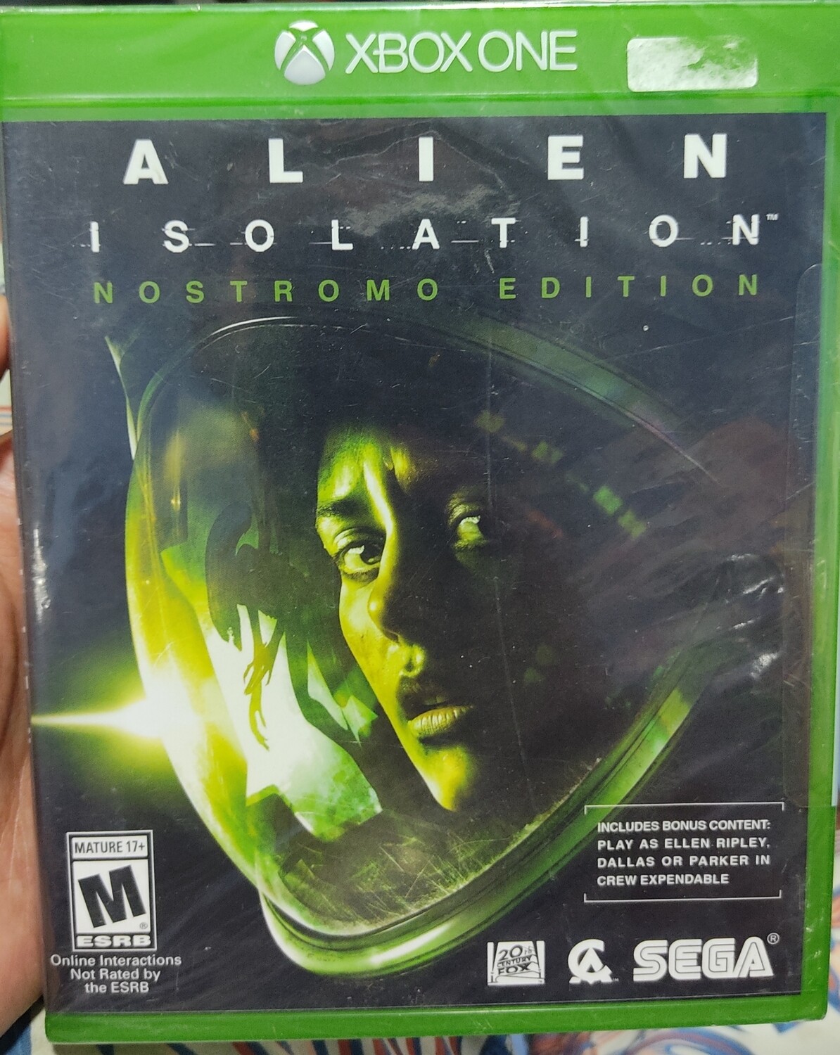 SJ Alien Isolation Xbox One Nuevo Sellado Nostromo