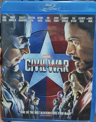 SH Marvel Civil War Blu Ray Original Usado Completo