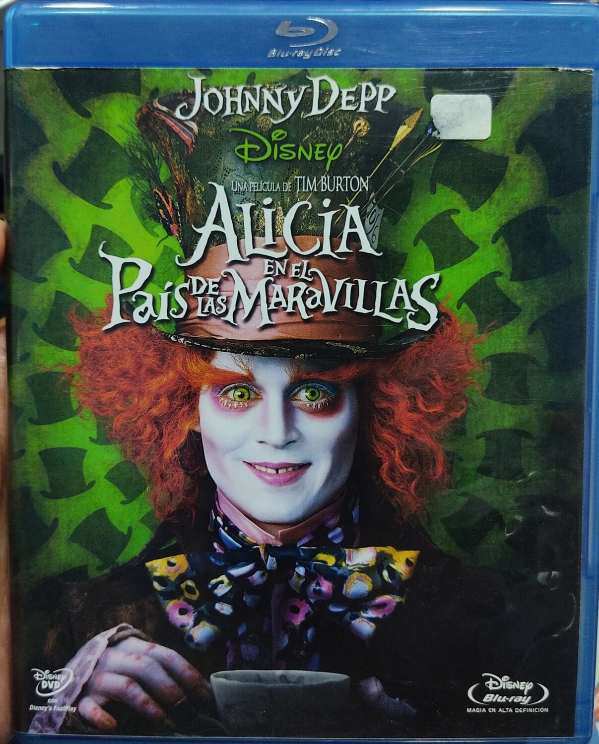 SJ Alicia en El Pais de las Maravillas Blu Ray Original Usado Completo