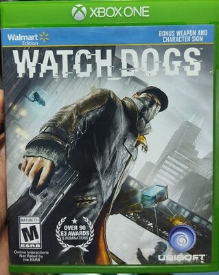 SJ Watch Dogs Xbox One Usado Completo Walmart 