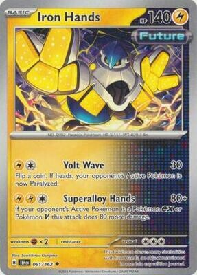 GA Iron Hands - 061/162 - Uncommon
Scarlet &amp; Violet: Temporal Forces Singles