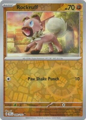 GA Rockruff - 089/162 - Common Reverse Holo
Scarlet &amp; Violet: Temporal Forces Reverse Holo Singles