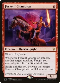 Fervent Champion - Throne of Eldraine (ELD)
Throne of Eldraine