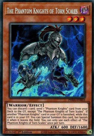 The Phantom Knights of Torn Scales - PHRA-EN003 - Secret Rare 1st Edition
Phantom Rage 1st Edition Singles [PHRA] (Espanol)