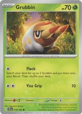 GA Grubbin - 018/162 - Common
Scarlet &amp; Violet: Temporal Forces Singles