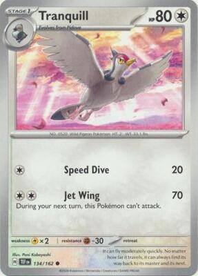 GA Tranquill - 134/162 - Common Scarlet &amp; Violet: Temporal Forces Singles