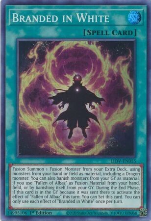 Branded in White - LIOV-EN055 - Super Rare 1st Edition
Lightning Overdrive: LIOV 1st Edition Singles