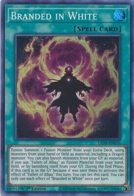 Branded in White - LIOV-EN055 - Super Rare 1st Edition
Lightning Overdrive: LIOV 1st Edition Singles