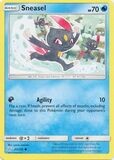 Sneasel - 43/236 - Common
Sun &amp; Moon: Cosmic Eclipse Singles