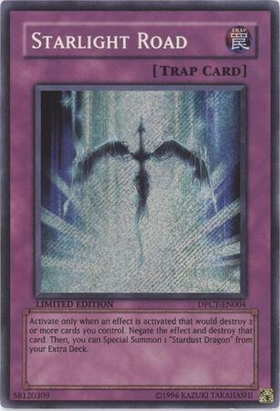 Starlight Road - DPCT-EN004 - Promo Secret Rare
Yu-Gi-Oh! Promo Cards