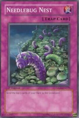 Needlebug Nest - TDGS-EN079 - Common 1st Edition
The Duelist Genesis [TDGS] 1st Edition Singles