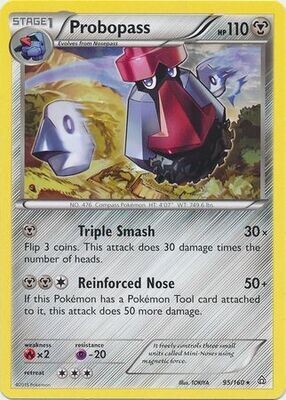 Probopass - 95/160 - Rare
XY: Primal Clash Singles