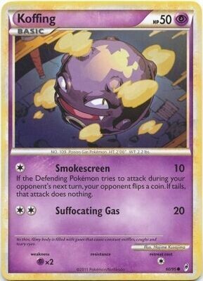 Koffing - 60/95 - Common
Call of Legends Singles