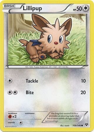 Lillipup - 108/146 - Common
XY (Base Set) Singles