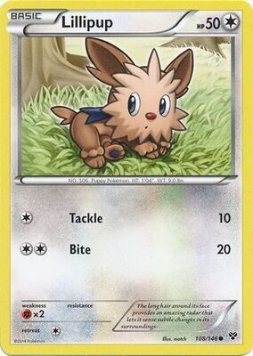 Lillipup - 108/146 - Common
XY (Base Set) Singles